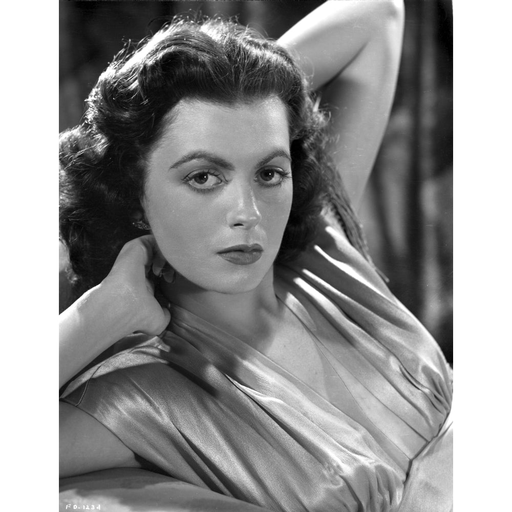 Faith Domergue Posed with Hands Behind Head Photo Print Image 1