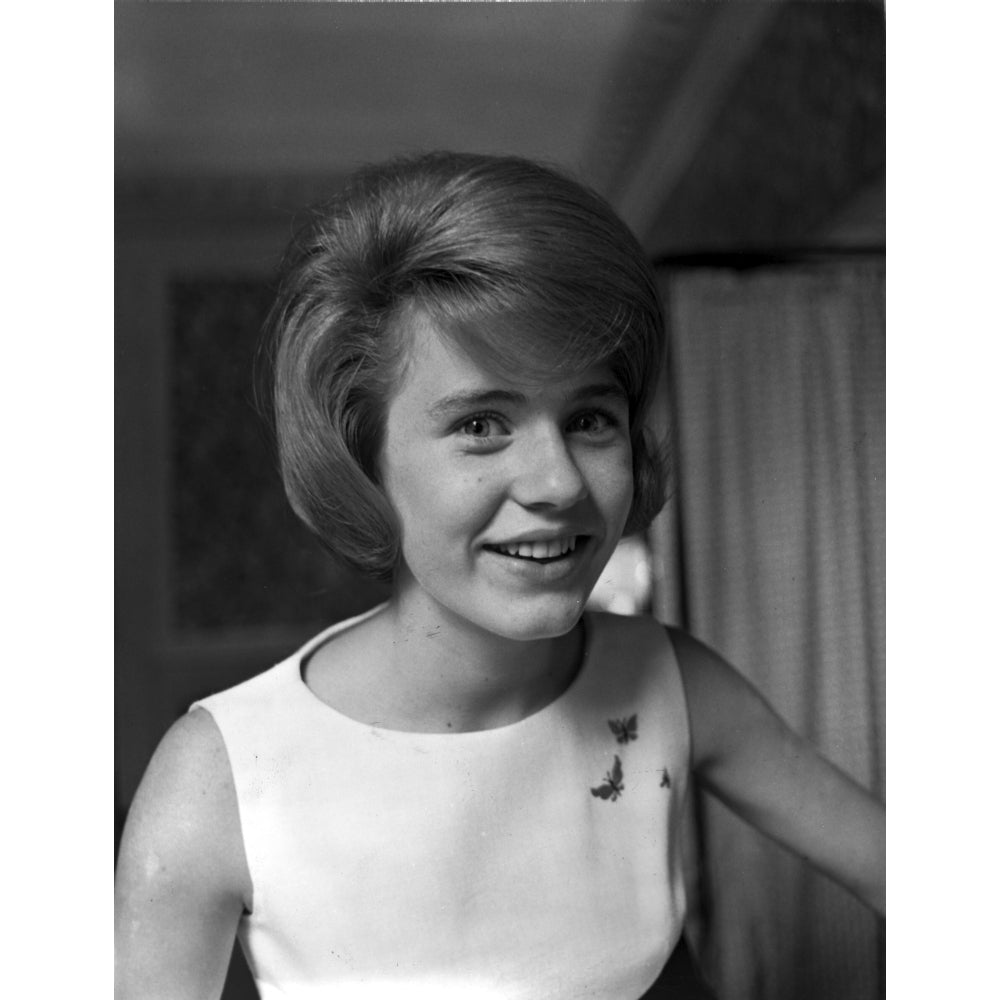 Patty Duke on White Dress Portrait Photo Print Image 1