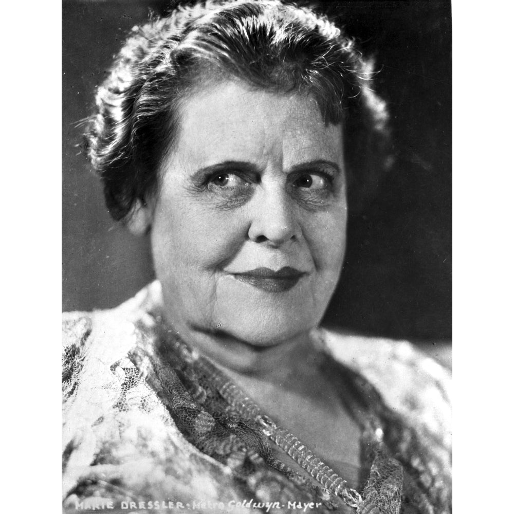 A portrait of Marie Dressler Photo Print Image 1