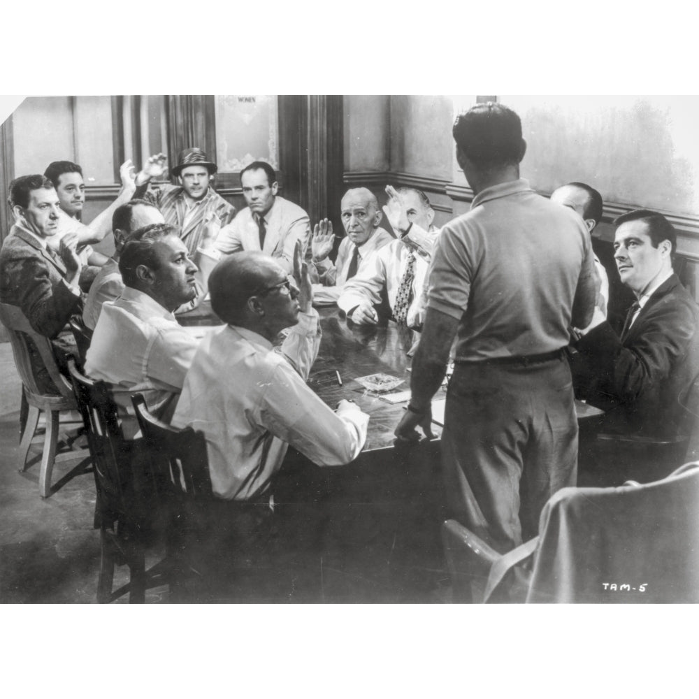 Twelve Angry Men Conference Room Scene Photo Print Image 1