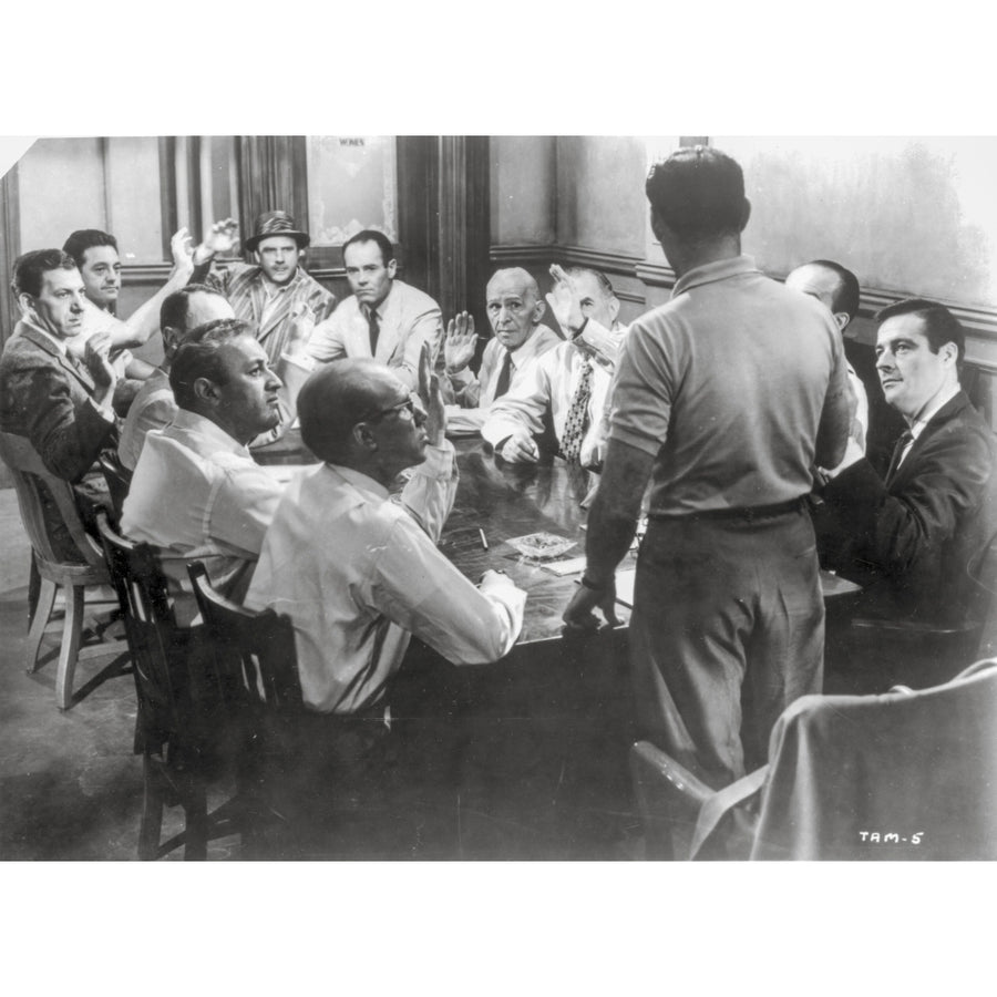 Twelve Angry Men Conference Room Scene Photo Print Image 1