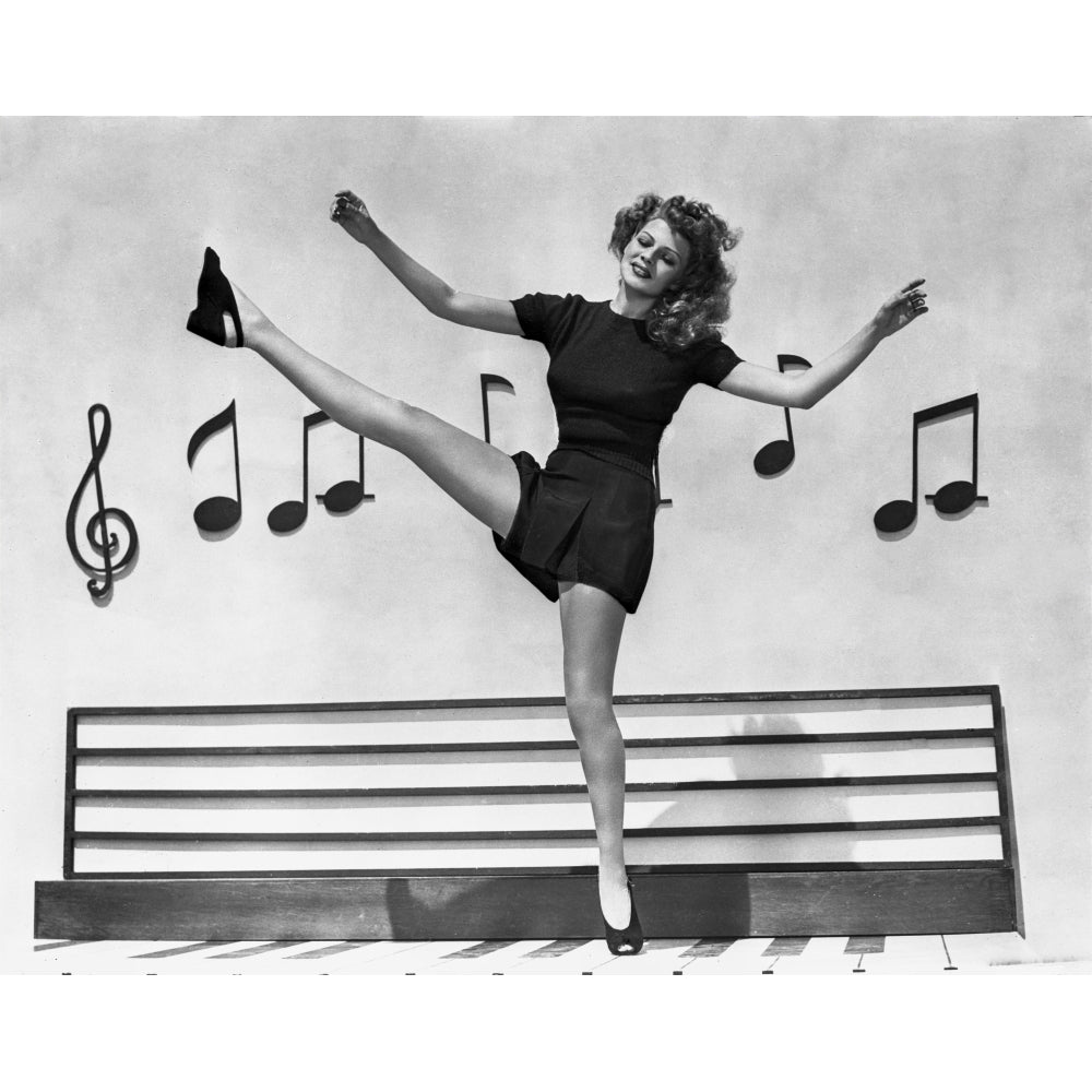 Rita Hayworth Dancing in Dress Photo Print Image 1