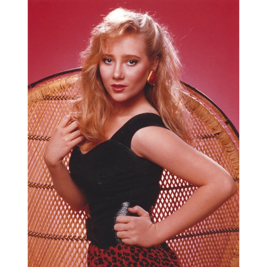 Anne Heche Portrait in Black Dress Photo Print Image 1