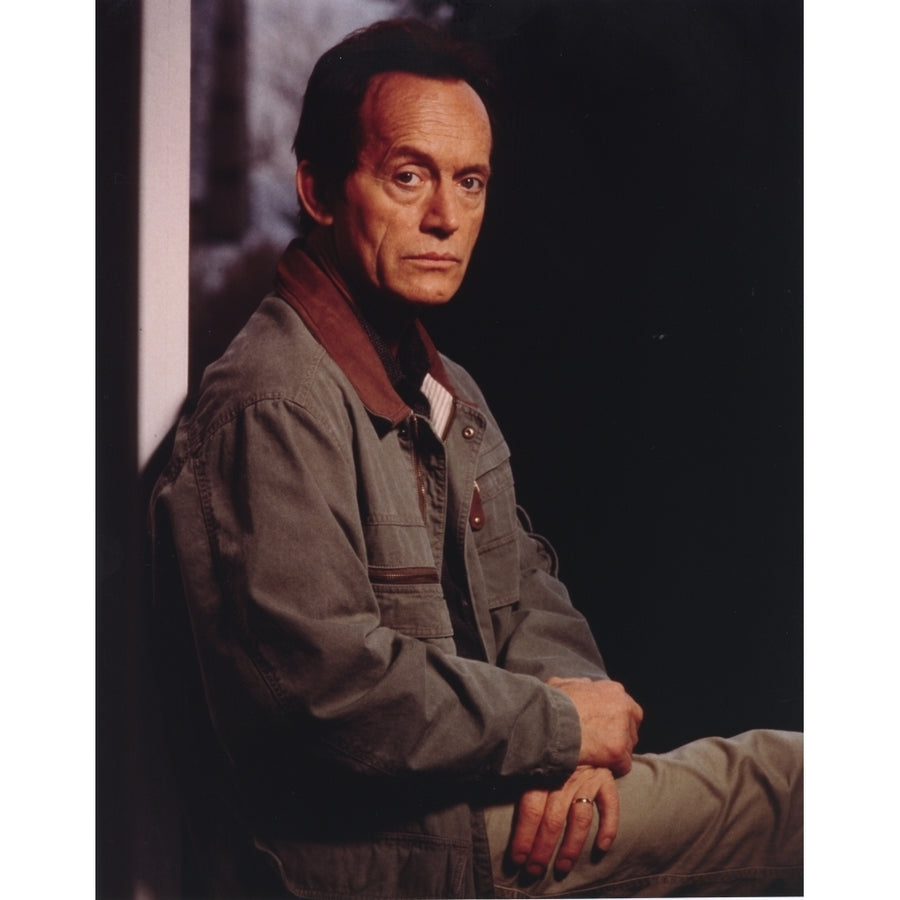 Portrait of Lance Henriksen posed in Jacket Photo Print Image 1