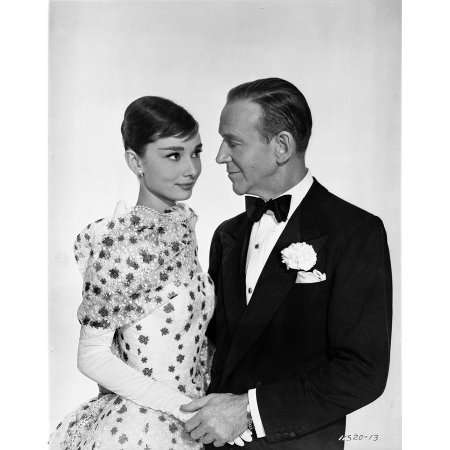 Audrey Hepburn And Fred Astaire in Funny Face Motion Picture Tograph Photo Print Image 1