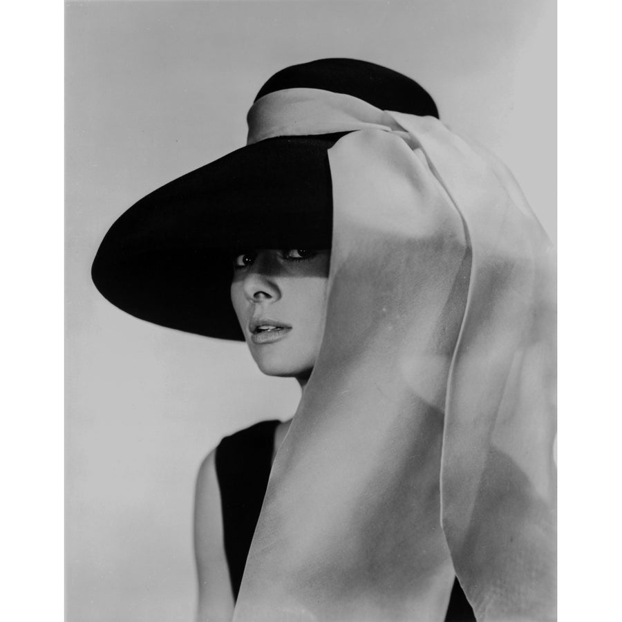 Audrey Hepburn Breakfast at Tiffanys Portrait Photo Print Image 1