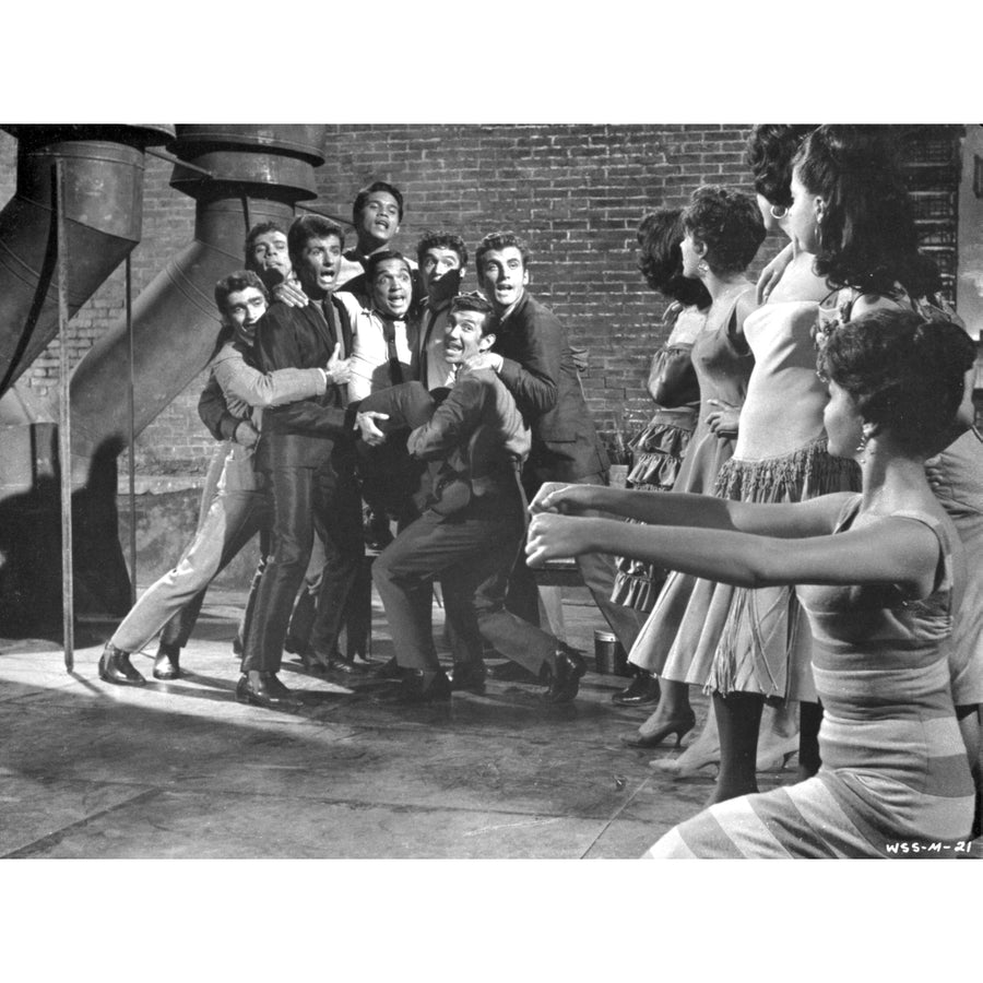 West Side Story Men Scared by Women Photo Print Image 1