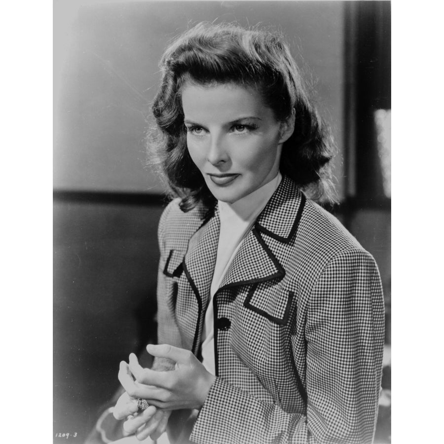 Katharine Hepburn wearing Formal Outfit Portrait Photo Print Image 1