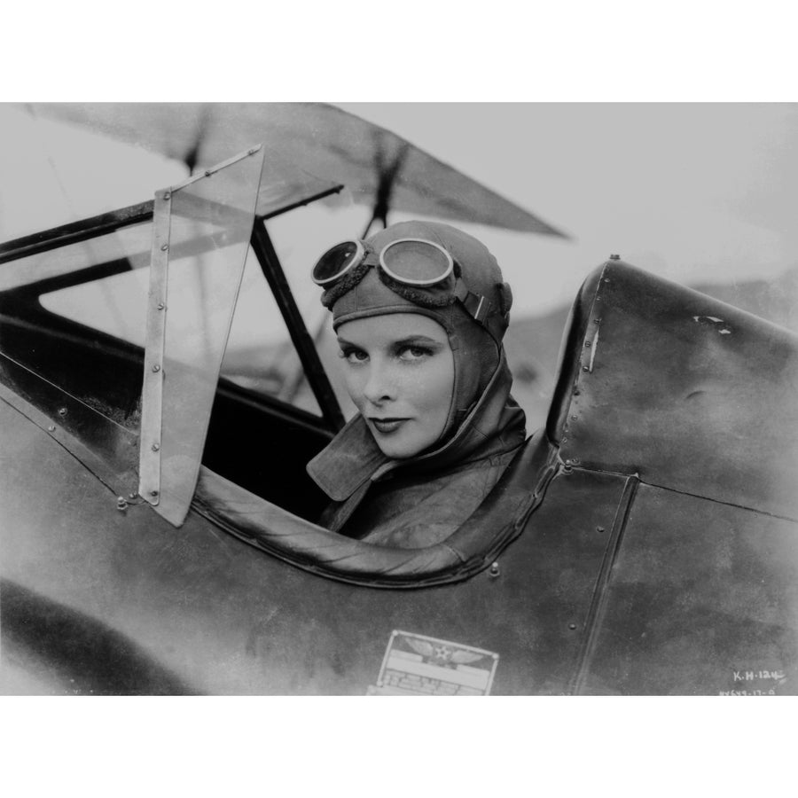 Katharine Hepburn as Pilot Portrait Photo Print Image 1