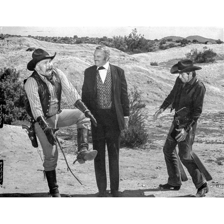 A scene from Blazing Saddles Photo Print Image 1