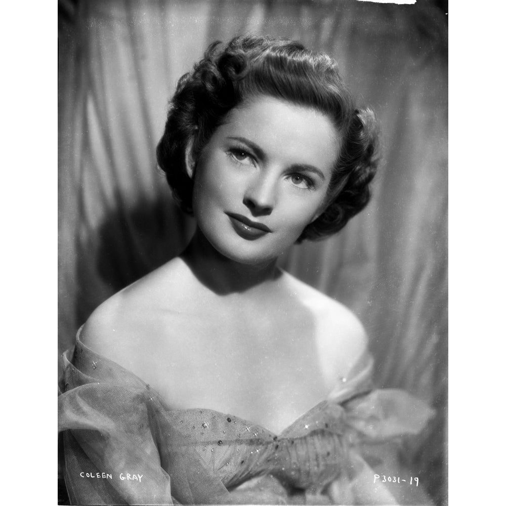 Colleen Gray Looking Away in Gown Portrait Photo Print Image 1