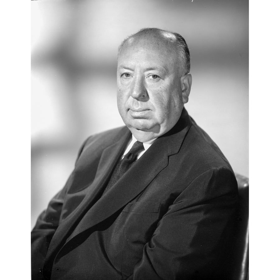 Hitchcock Alfred sitting in a Suit and Tie Photo Print Image 1