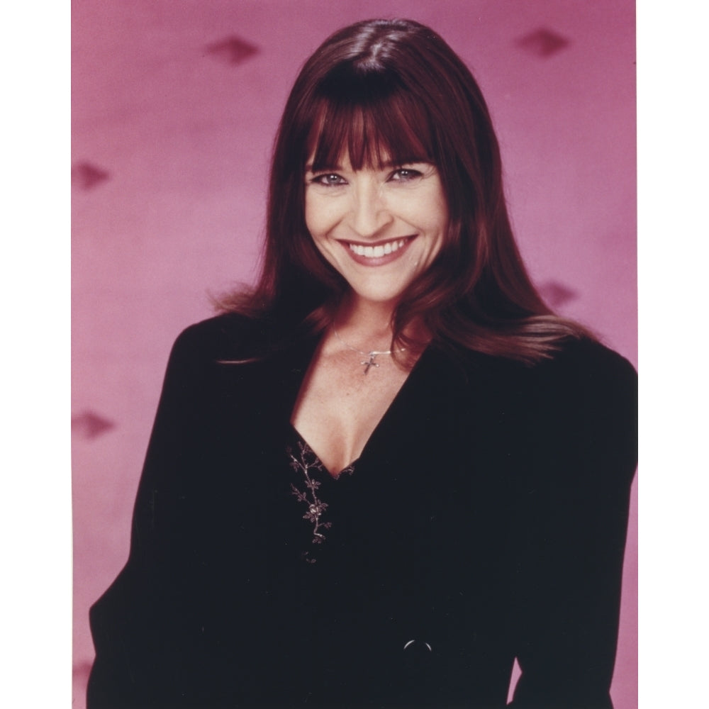 Jan Hooks posed in Black Dress Photo Print Image 1