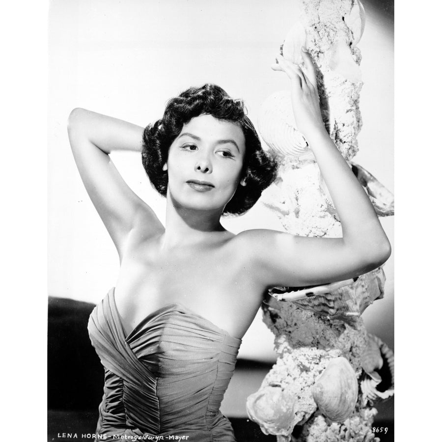 Lena Horne posed with Arms Raised Photo Print Image 1