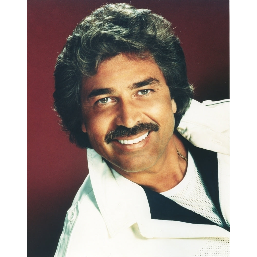 Portrait of Engelbert Humperdinck in White Suit Photo Print Image 1