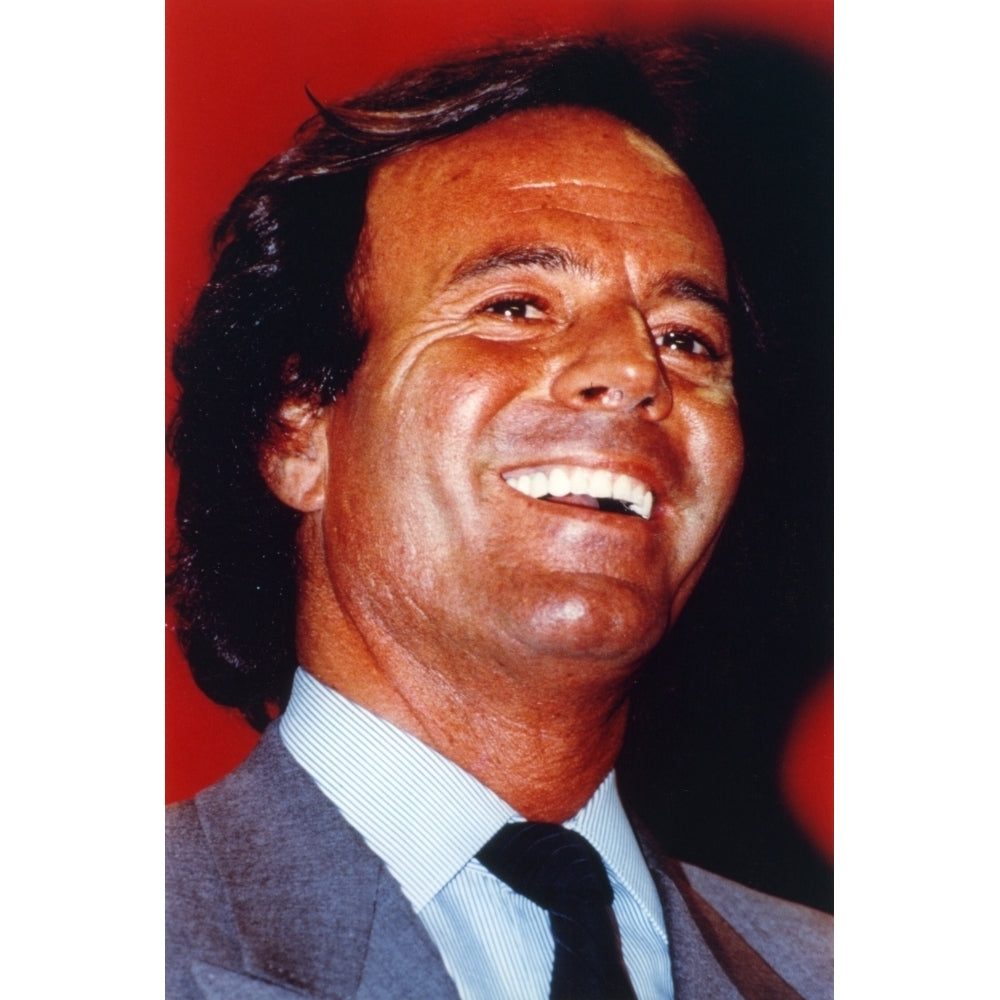 Julio Iglesias Portrait in Formal Attire Photo Print Image 1