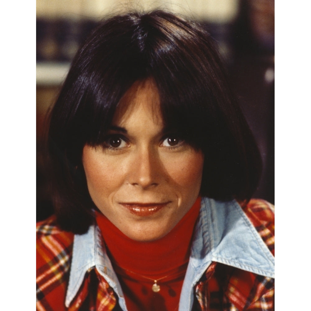 Kate Jackson Black Straight Hair Red lipstick Portrait Photo Print Image 1