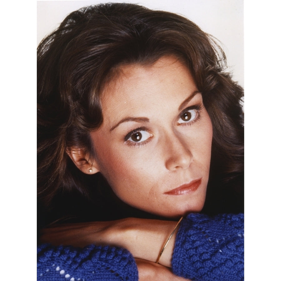 Kate Jackson Curly Hair Close Up Portrait Photo Print Image 1