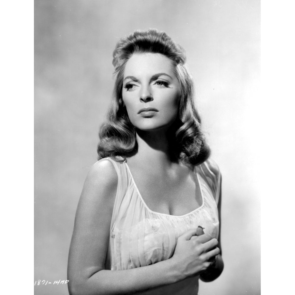 Julie London on a See Through Dress Top Portrait Photo Print Image 1