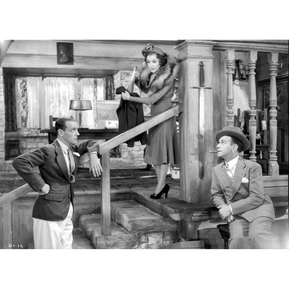 Damsel In Distress with Gracie Allen in Black and White Photo Print Image 1