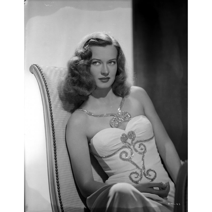 Osa Massen sitting and Leaning Pose Photo Print Image 1