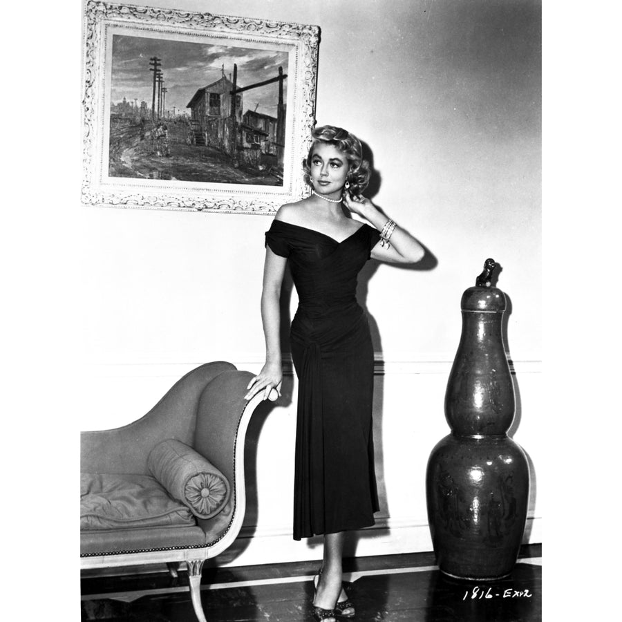 Dorothy Malone on Off Shoulder dress Portrait Photo Print Image 1