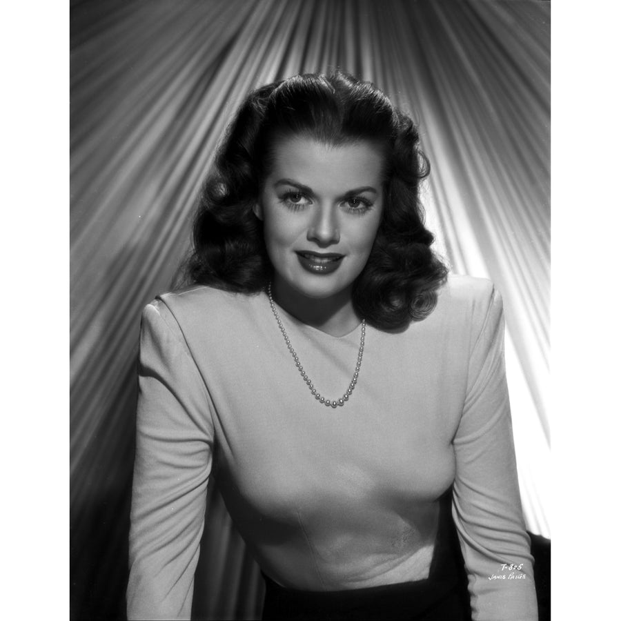 Janis Paige on a Long Sleeve Top Photo Print Image 1