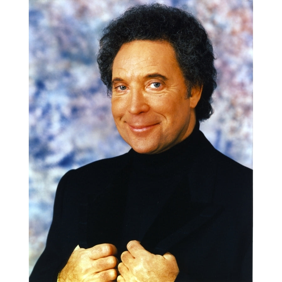 Tom Jones in Black Suit Photo Print Image 1