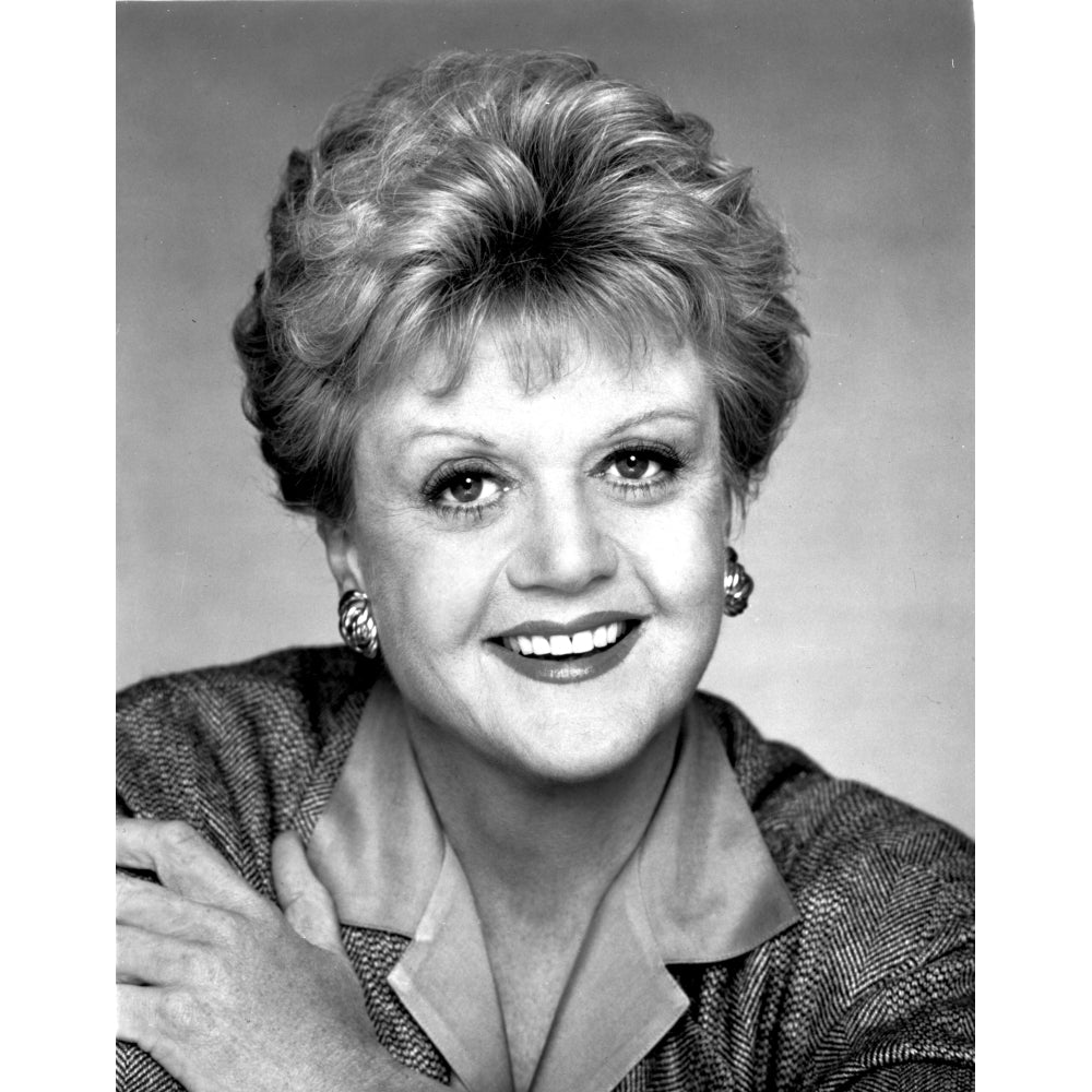 Angela Lansbury Hand on Shoulder and smiling Photo Print Image 1