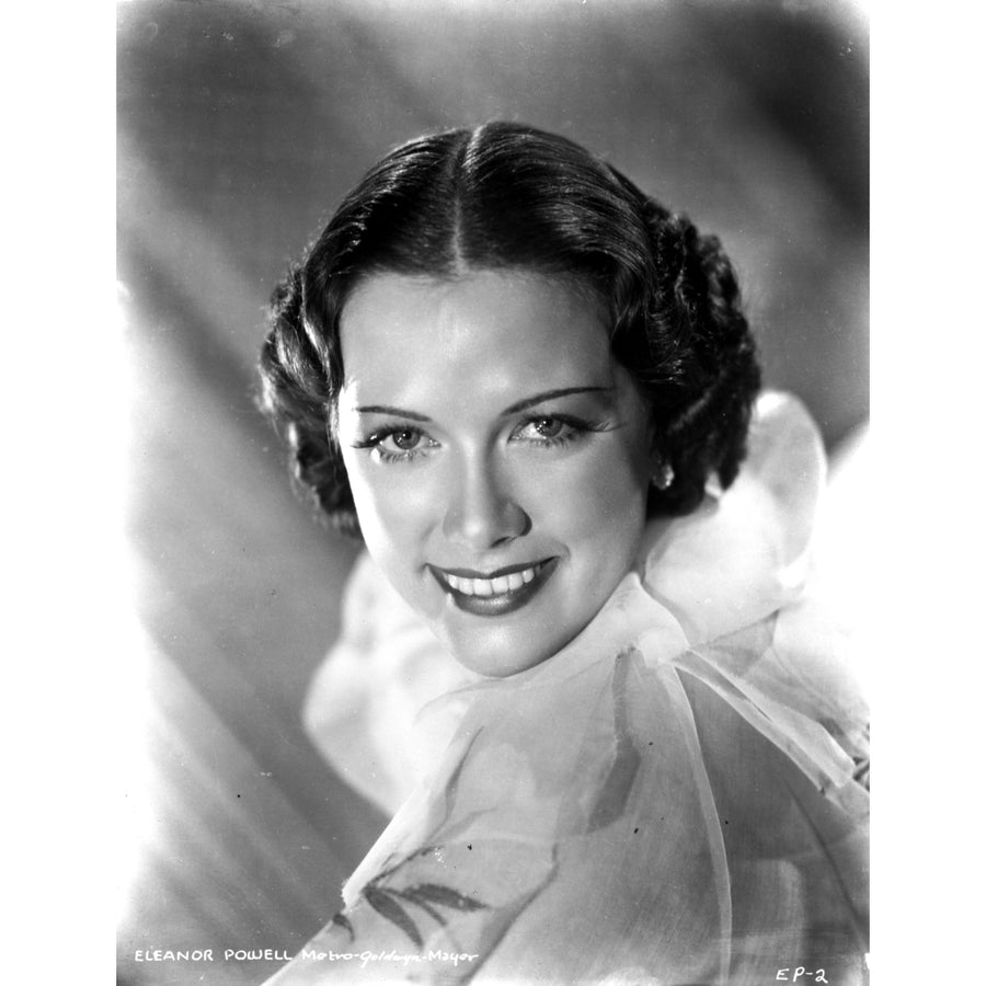 Eleanor Powell Portrait in Ruffled Top Photo Print Image 1