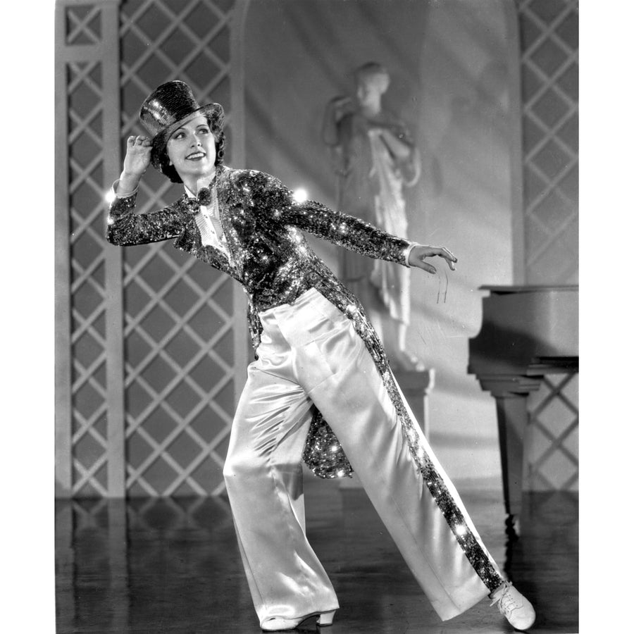 Eleanor Powell Dancing in Glittering Top with Magicians Hat Photo Print Image 1