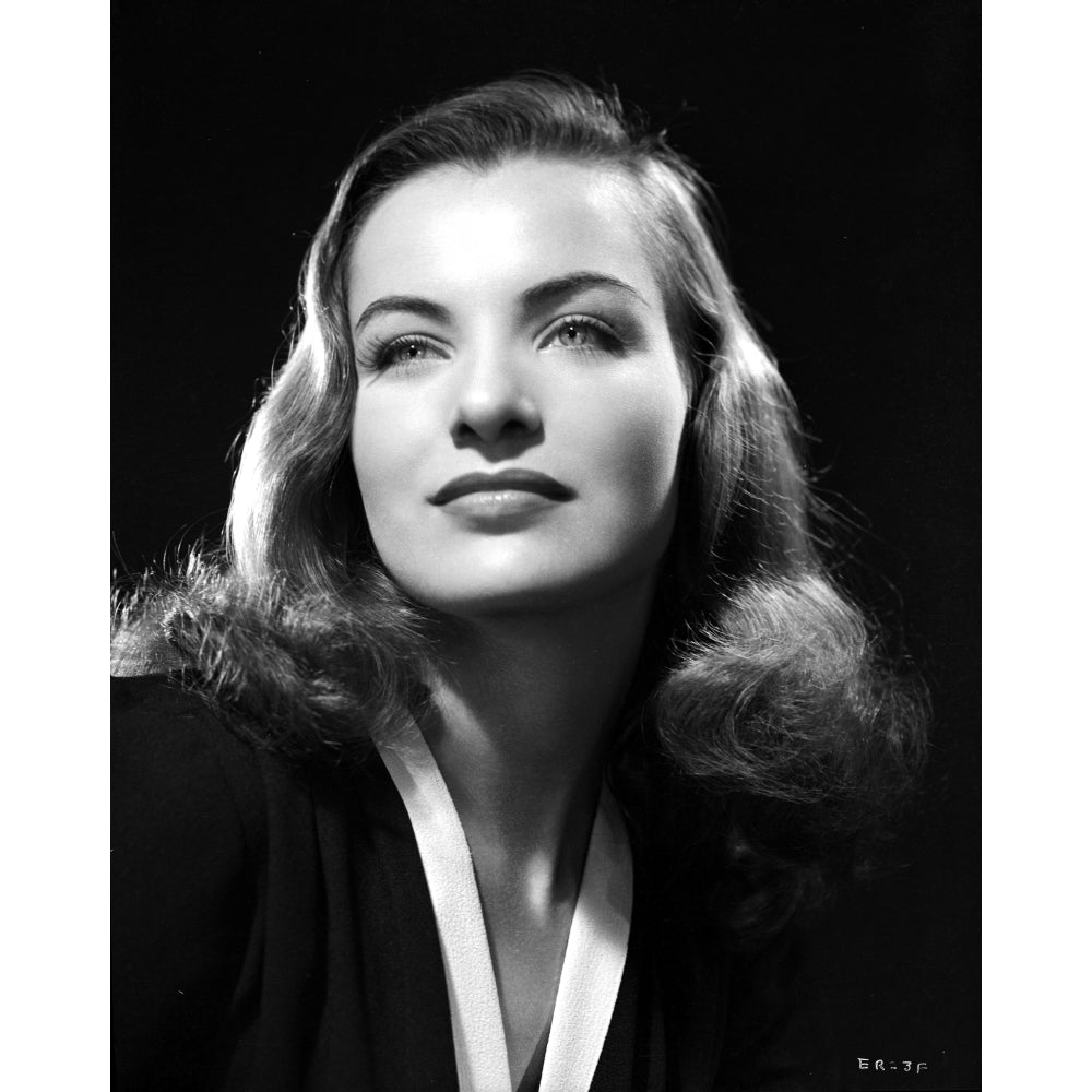 Ella Raines Looking Up Portrait Photo Print Image 1