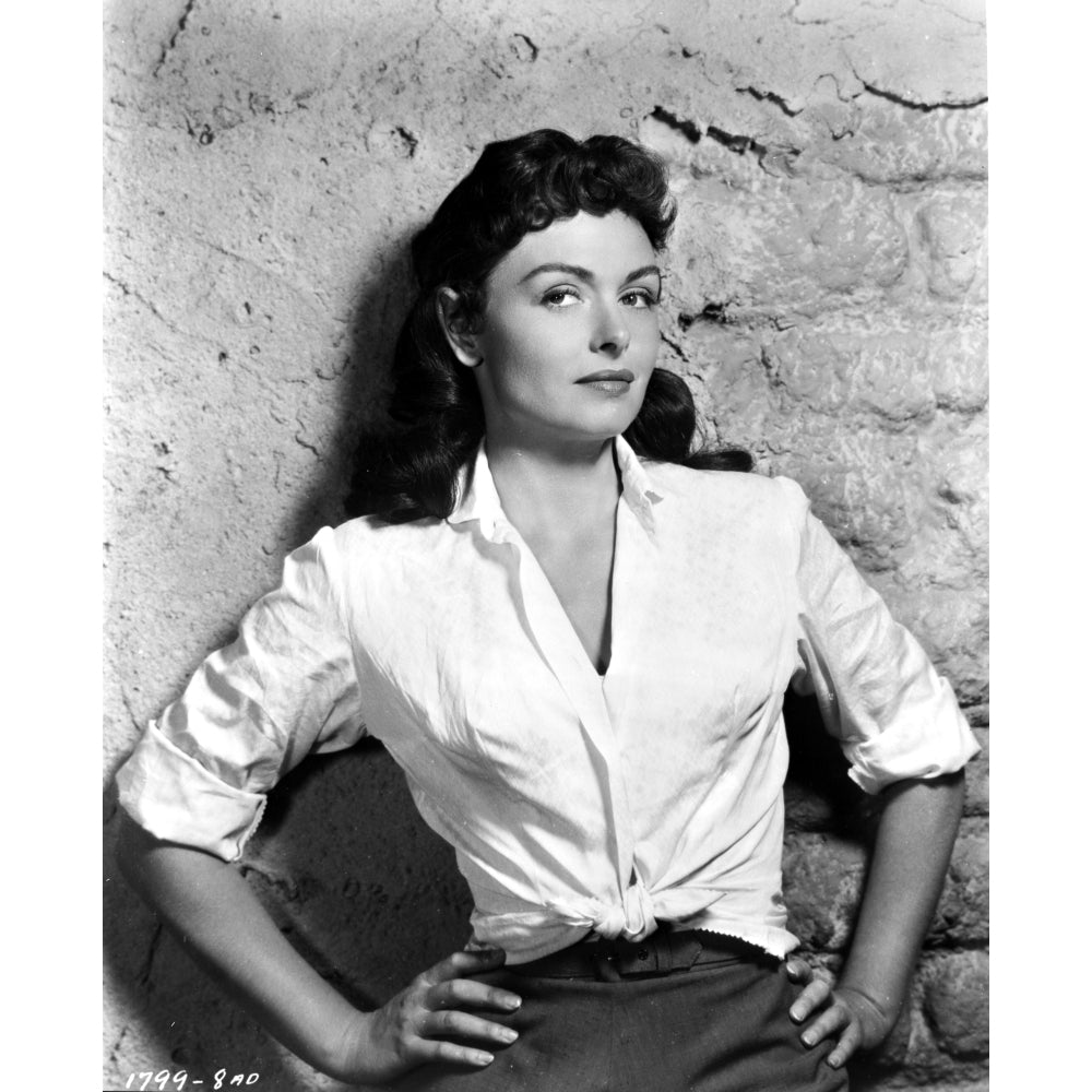 Donna Reed Leaning with Hands on Waist Photo Print Image 1