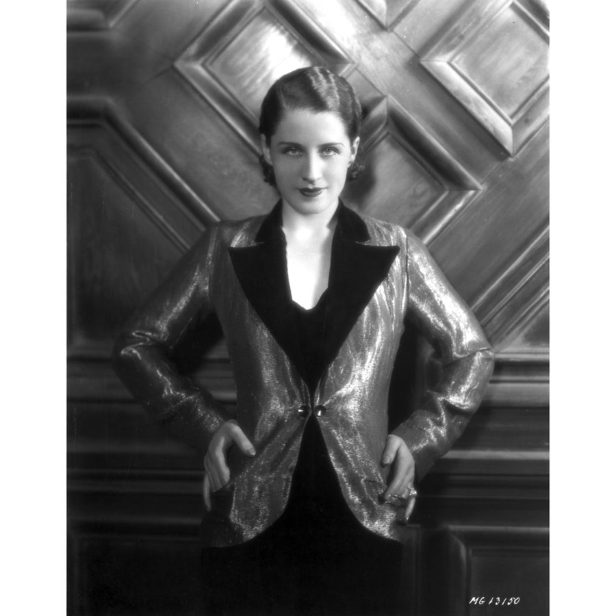 Norma Shearer Hands on Hips in Classic Photo Print Image 1