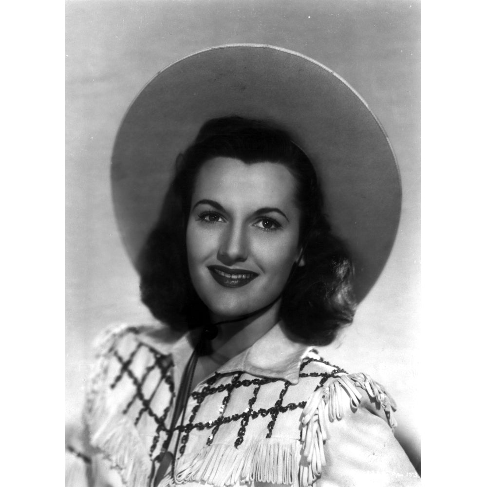 Peggy Stewart as a cowgirl Photo Print Image 1