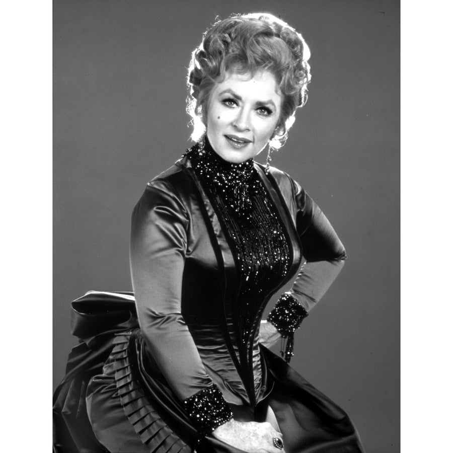 A portrait of Amanda Blake in a historical costume Photo Print Image 1