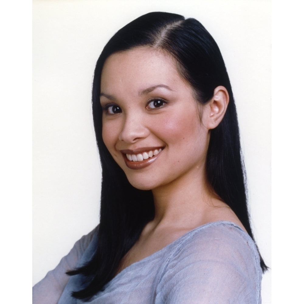 Lea Salonga Blue Blouse Close-up Portrait Photo Print Image 1