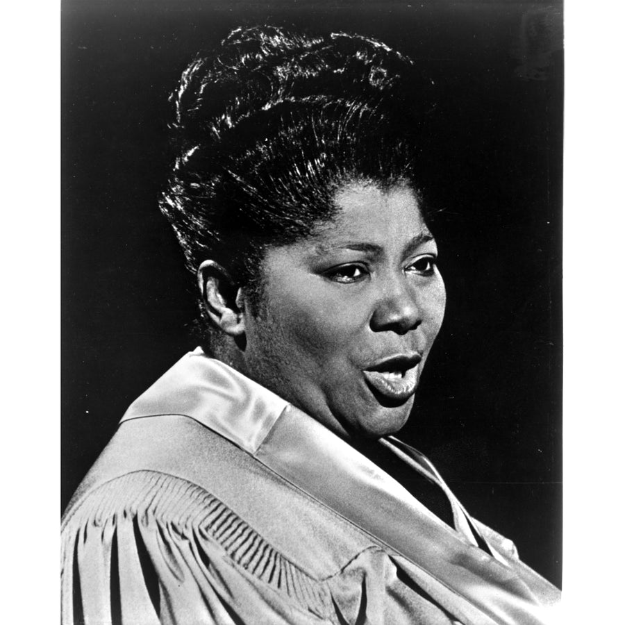 A portrait of Mahalia Jackson Photo Print Image 1