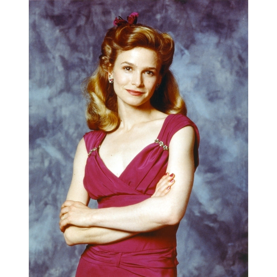 Kyra Sedgwick in Red Dress Portrait Photo Print Image 1