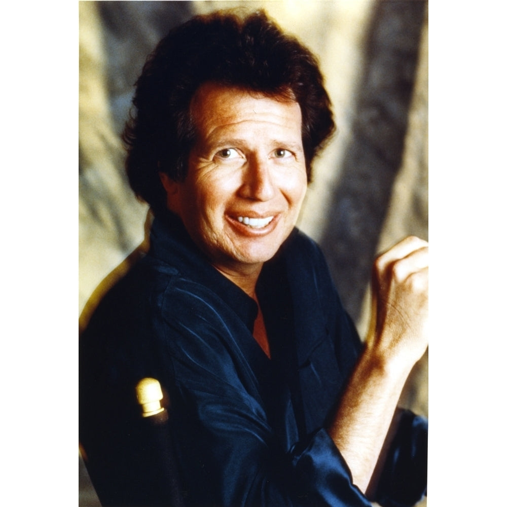 Garry Shandling in Blue Long Sleeve Portrait Photo Print Image 1