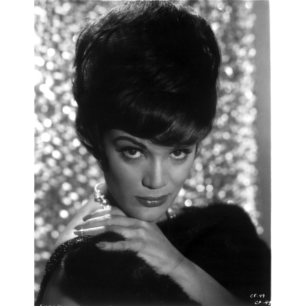 Connie Francis in faux Dress Portrait Photo Print Image 1