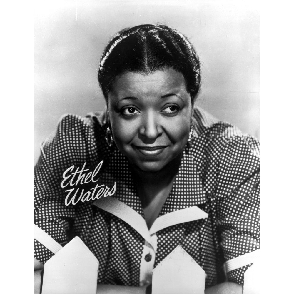 Ethel Waters Portrait in Classic Photo Print Image 1