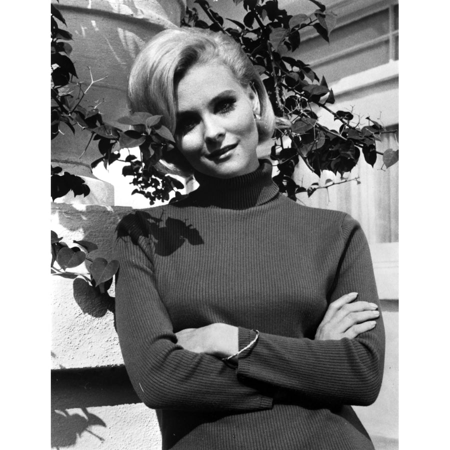 Diane McBain Classic Portrait wearing Sweater Photo Print Image 1