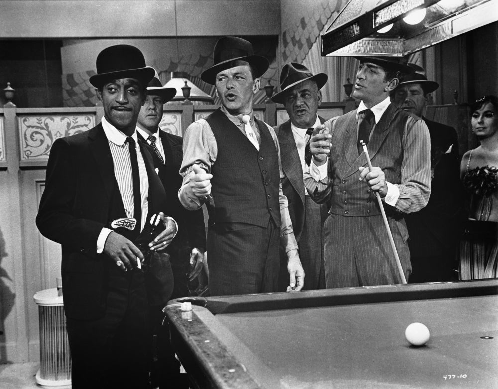 Frank Sinatra Playing Billiards Photo Print Image 1