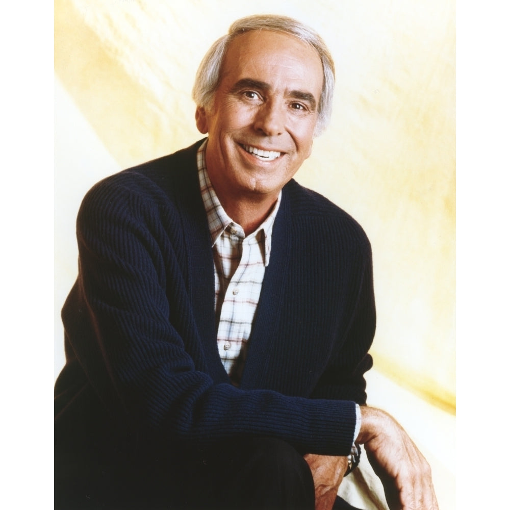 Tom Snyder smiling in Portrait Photo Print Image 1