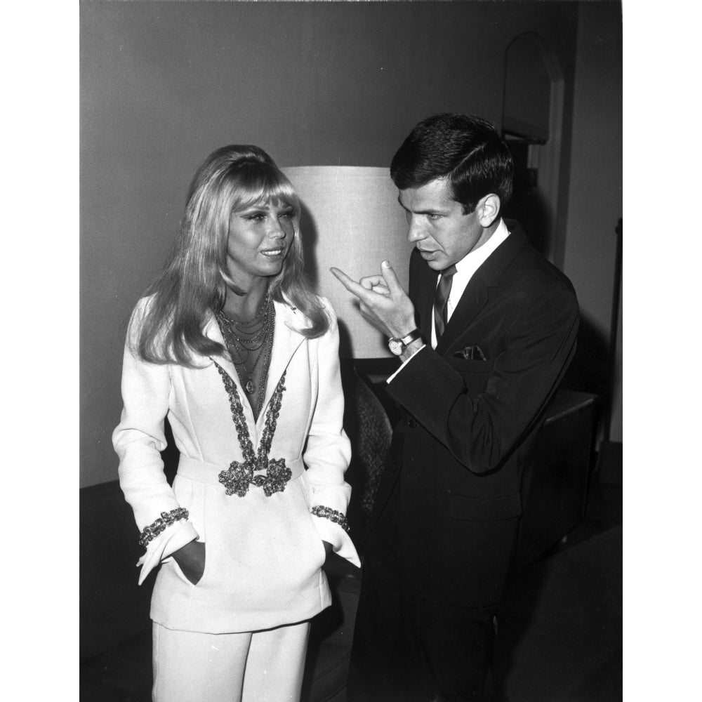 Nancy Sinatra and a man Photo Print Image 1