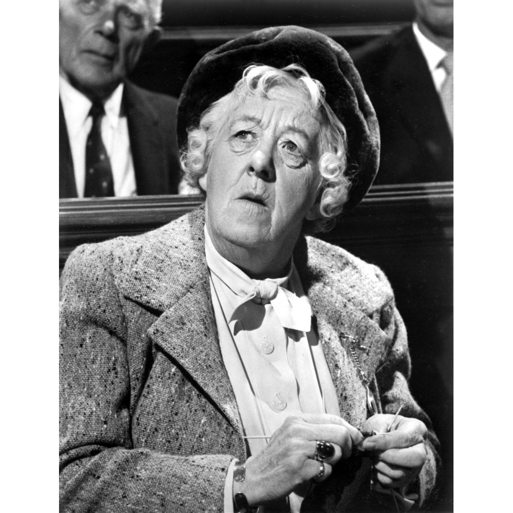 Margaret Rutherford Portrait in Classic Photo Print Image 1