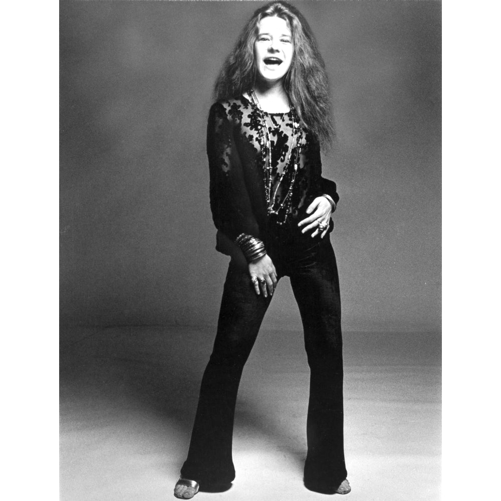 A Portrait Of Janis Joplin Photo Print Image 1