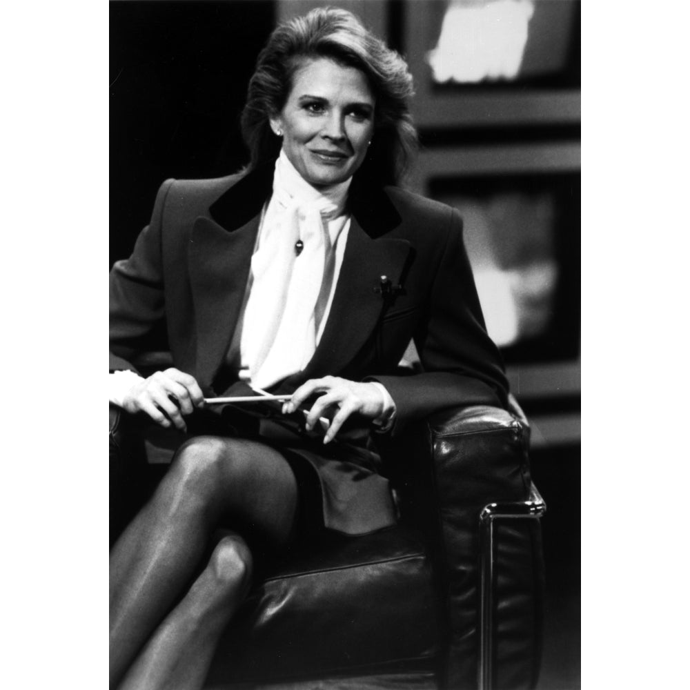 Candice Bergen Seated in Classic Photo Print Image 1