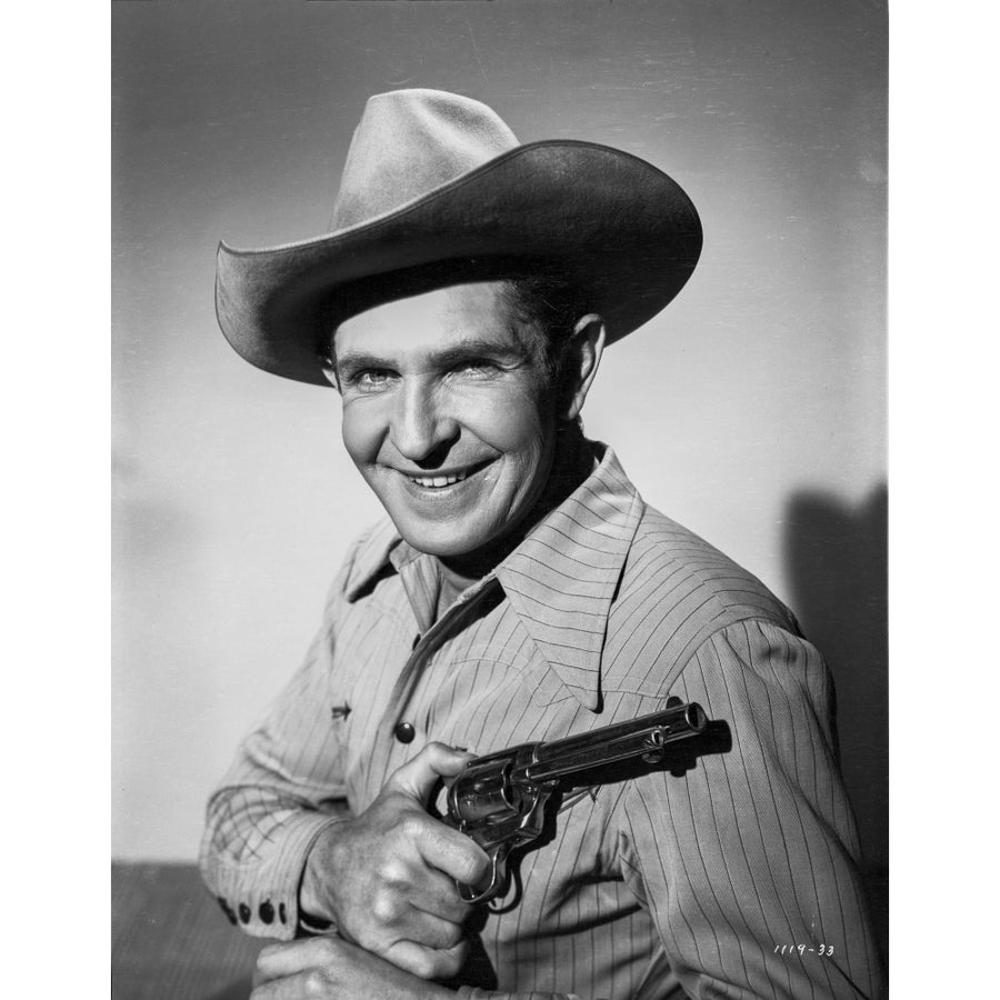 A Portrait Of Bob Steele in Western Costume Photo Print Image 1